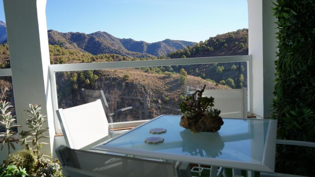 Mirador De La Axarquia Lejlighed Frigiliana Eksteriør billede