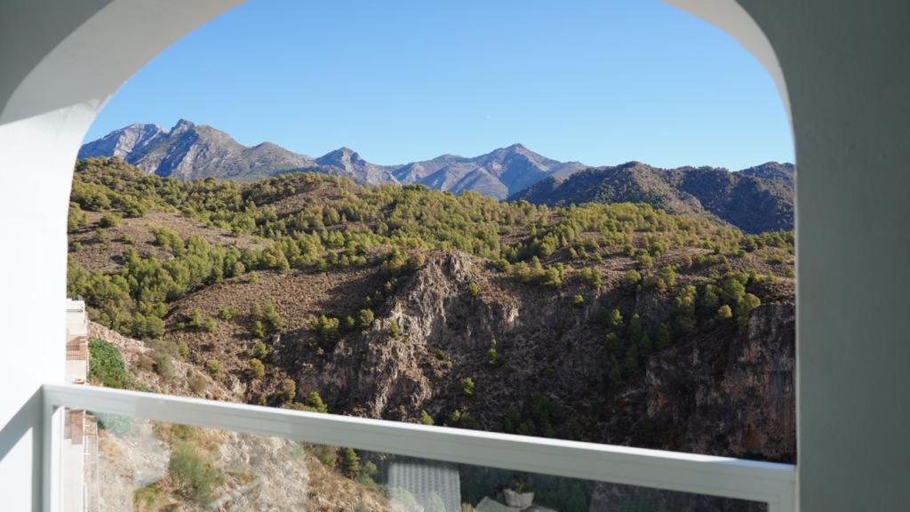 Mirador De La Axarquia Lejlighed Frigiliana Eksteriør billede