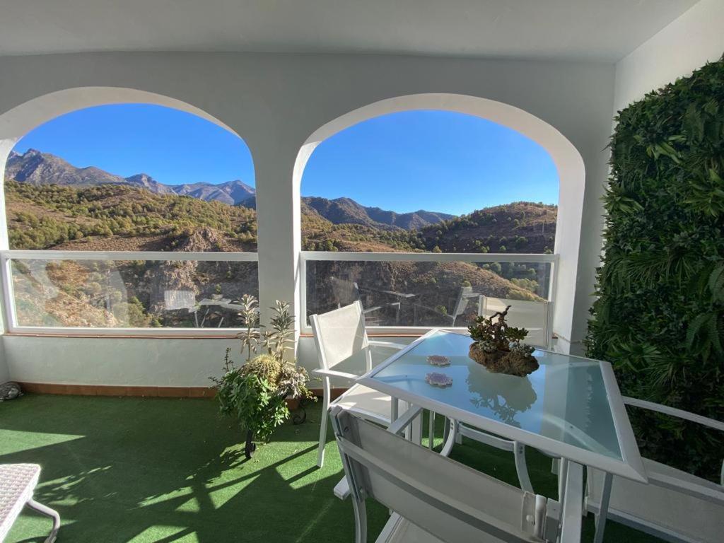 Mirador De La Axarquia Lejlighed Frigiliana Eksteriør billede